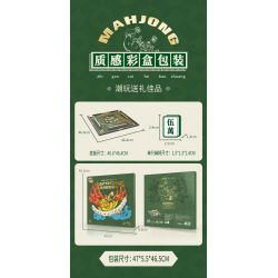 TOP TOY TC1802 1802 non  MẠT CHƯỢC MAY MẮN bộ đồ chơi xếp lắp ráp ghép mô hình MAHJONG 1000 khối