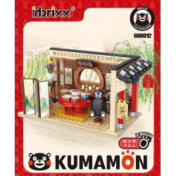 INBRIXX 880012 non  QUÁN TRÀ BUỔI SÁNG KUMAMON bộ đồ chơi xếp lắp ráp ghép mô hình Creator Sáng Tạo 350 khối