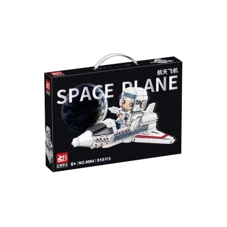 FAIR 9064 non  TÀU CON THOI bộ đồ chơi xếp lắp ráp ghép mô hình Space SPACE PLANE Thám Hiểm Không Gian 515 khối