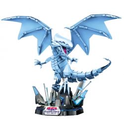 X AREA-X AB0004 0004 non  RỒNG TRẮNG MẮT XANH bộ đồ chơi xếp lắp ráp ghép mô hình