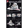 FAIR 9064 non  TÀU CON THOI bộ đồ chơi xếp lắp ráp ghép mô hình Space SPACE PLANE Thám Hiểm Không Gian 515 khối