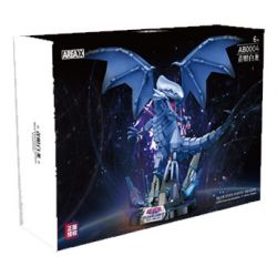 X AREA-X AB0004 0004 non  RỒNG TRẮNG MẮT XANH bộ đồ chơi xếp lắp ráp ghép mô hình