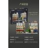 CADA DOUBLEE C66009 66009 non  NHÀ HÀNG PARIS bộ đồ chơi xếp lắp ráp ghép mô hình Mini Modular PARIS RESTAURANT Đường Phố Thu Nhỏ 3230 khối