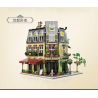 CADA DOUBLEE C66009 66009 non  NHÀ HÀNG PARIS bộ đồ chơi xếp lắp ráp ghép mô hình Mini Modular PARIS RESTAURANT Đường Phố Thu Nhỏ 3230 khối