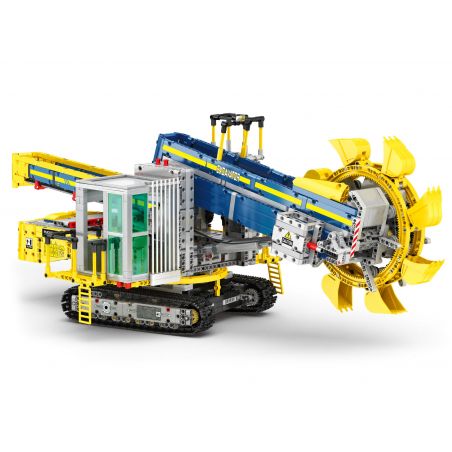 REOBRIX 22017 non  MÁY XÚC BÁNH GẦU bộ đồ chơi xếp lắp ráp ghép mô hình  Kỹ Thuật Công Nghệ Cao Mô Hình Phương Tiện 3188 khối