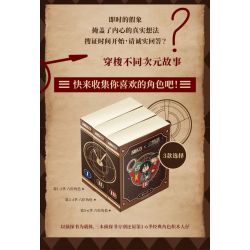 X AREA-X AB0016 0016 non  THÁM TỬ VĨ ĐẠI PHẦN 5-6 VẼ NHÂN VẬT NHỎ bộ đồ chơi xếp lắp ráp ghép mô hình Collectable Minifigures WHO'S THE MURDERER Búp Bê Sưu Tầm