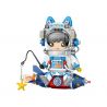 LOZ 1753 non  PHI HÀNH GIA SỨ XANH VÀ TRẮNG bộ đồ chơi xếp lắp ráp ghép mô hình ASTRONAUT 597 khối