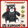 INBRIXX 880017 non  CON HEO ĐẤT BÚP BÊ KUMAMON bộ đồ chơi xếp lắp ráp ghép mô hình 841 khối
