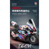 QIAO LE TONG 2601 non  ĐẦU MÁY ĐÔI BMW R bộ đồ chơi xếp lắp ráp ghép mô hình  MOTORCYCLE Kỹ Thuật Công Nghệ Cao Mô Hình Phương Tiện 920 khối