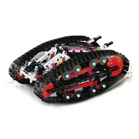 MouldKing 13153 13154 Mould King 13153 13154 non  XE HAI MẶT bộ đồ chơi xếp lắp ráp ghép mô hình  DOUBLE-SIDED VEHICLE Kỹ Thuật Công Nghệ Cao Mô Hình Phương Tiện 836 khối