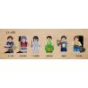 X AREA-X AB0015 0015 non  BỐC THĂM MINIFIGURE MÙA THÁM TỬ LỚN 3-4 bộ đồ chơi xếp lắp ráp ghép mô hình Collectable Minifigures WHO'S THE MURDERER Búp Bê Sưu Tầm