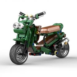 BRICKCOOL KC018 non  MOTO MOJITO CHANH bộ đồ chơi xếp lắp ráp ghép mô hình  LEMON MOJITO（HONDA RUKUS） Kỹ Thuật Công Nghệ Cao Mô Hình Phương Tiện 450 khối
