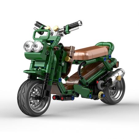 BRICKCOOL KC018 non  MOTO MOJITO CHANH bộ đồ chơi xếp lắp ráp ghép mô hình  LEMON MOJITO（HONDA RUKUS） Kỹ Thuật Công Nghệ Cao Mô Hình Phương Tiện 450 khối