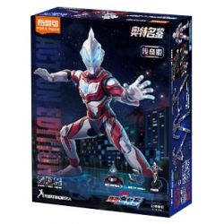 BLOKS 71219 non  PHIÊN BẢN HUYỀN THOẠI - MẪU GỐC ULTRAMAN GEED bộ đồ chơi xếp lắp ráp ghép mô hình Vệ Binh Vũ Trụ Siêu Nhân Điện Quang 40 khối