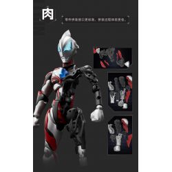 BLOKS 71219 non  PHIÊN BẢN HUYỀN THOẠI - MẪU GỐC ULTRAMAN GEED bộ đồ chơi xếp lắp ráp ghép mô hình Vệ Binh Vũ Trụ Siêu Nhân Điện Quang 40 khối