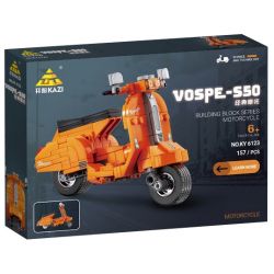 Kazi KY6123 6123 non  XE MÁY CỔ ĐIỂN VOSPE-S50 bộ đồ chơi xếp lắp ráp ghép mô hình Classic 157 khối