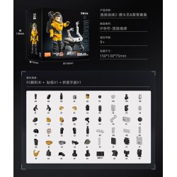 BLOKS 71053 non  BỘ ĐỒ NGU NGỐC CỦA THỢ LẶN tỷ lệ 1:19 bộ đồ chơi xếp lắp ráp ghép mô hình Movie & Game Phim Và Trò Chơi