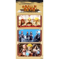 BLOKS 71047 non  GV-01 MỐI GẮN KẾT MẠNH MẼ NHẤT bộ đồ chơi xếp lắp ráp ghép mô hình Naruto Ninja