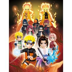 BLOKS 71047 non  GV-01 MỐI GẮN KẾT MẠNH MẼ NHẤT bộ đồ chơi xếp lắp ráp ghép mô hình Naruto Ninja