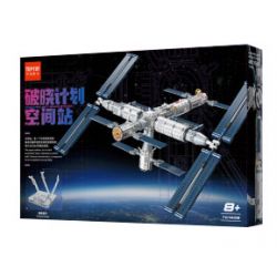 TOP TOY TC1405 1405 non  TRẠM KHÔNG GIAN bộ đồ chơi xếp lắp ráp ghép mô hình 670 khối