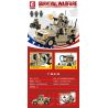 SEMBO 207122 non  XE ĐỊA HÌNH CHỐNG MÌN PHỤC KÍCH M-ATV bộ đồ chơi xếp lắp ráp ghép mô hình Military Army SURVIVAL WARFARE Quân Sự Bộ Đội 418 khối
