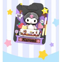 TOP TOY TC1504 1504 non  TRÀ TRÁI CÂY TƯƠI MELODY'S BERRY bộ đồ chơi xếp lắp ráp ghép mô hình MY MELODY 300 khối