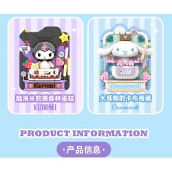 TOP TOY TC1504 1504 non  TRÀ TRÁI CÂY TƯƠI MELODY'S BERRY bộ đồ chơi xếp lắp ráp ghép mô hình MY MELODY 300 khối