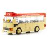 TINY ATBRC002 non  XE BUÝT NHỎ MÀU ĐỎ TOYOTA COASTER CỦA HỒNG KÔNG bộ đồ chơi xếp lắp ráp ghép mô hình City TOYOTA COASTER RED MINI BUS Thành Phố 274 khối