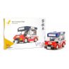 TINY ATBRC001 non  XE BÁN KEM HỒNG KÔNG bộ đồ chơi xếp lắp ráp ghép mô hình City HONG KONG ICE CREAM VAN Thành Phố 200 khối