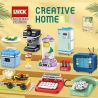 LWCK 60034 non  8 ĐỒ GIA DỤNG bộ đồ chơi xếp lắp ráp ghép mô hình Creator Sáng Tạo 868 khối