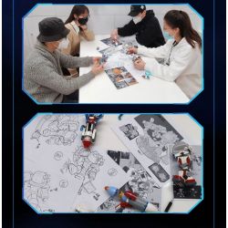 TOP TOY TC1805 1805 non  LUBAN SỐ 7 BẦU TRỜI ĐẦY SAO TRONG MƠ bộ đồ chơi xếp lắp ráp ghép mô hình King Of Glory Hegemony LUBAN.07 Game Liên Quân