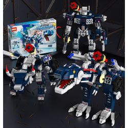 LWCK 60035 non  BA THAY ĐỔI TYRANNOSAURUS REX bộ đồ chơi xếp lắp ráp ghép mô hình Creator 3 In 1 Sáng Tạo Với 3 Mẫu