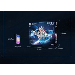 TOP TOY TC1805 1805 non  LUBAN SỐ 7 BẦU TRỜI ĐẦY SAO TRONG MƠ bộ đồ chơi xếp lắp ráp ghép mô hình King Of Glory Hegemony LUBAN.07 Game Liên Quân