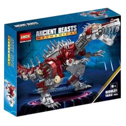 LWCK 60031 non  RỒNG MECHA INDOMINUS bộ đồ chơi xếp lắp ráp ghép mô hình ANCIENT BEASTS MECHANICAL 1552 khối