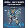 SEMBO 103302 103303 103304 103305 non  IRON MECHA CHIẾN BINH KHÔNG GIAN bộ đồ chơi xếp lắp ráp ghép mô hình Transformers MECHA OF STEEL Robot Đại Chiến Người Máy Biến Hình 702 khối
