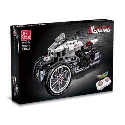 JIESTAR 91024 non  XE MÁY BA BÁNH HONDA NEWING bộ đồ chơi xếp lắp ráp ghép mô hình Motorcycle Motorbike HONDA NEO WING Xe Hai Bánh 996 khối