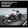 JIESTAR 91024 non  XE MÁY BA BÁNH HONDA NEWING bộ đồ chơi xếp lắp ráp ghép mô hình Motorcycle Motorbike HONDA NEO WING Xe Hai Bánh 996 khối