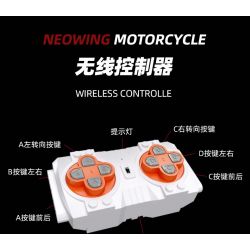 JIESTAR 91024 non  XE MÁY BA BÁNH HONDA NEWING bộ đồ chơi xếp lắp ráp ghép mô hình Motorcycle Motorbike HONDA NEO WING Xe Hai Bánh 996 khối