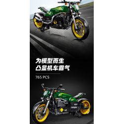 JIESTAR 91022 non  BENELLI 502C bộ đồ chơi xếp lắp ráp ghép mô hình  Kỹ Thuật Công Nghệ Cao Mô Hình Phương Tiện 765 khối