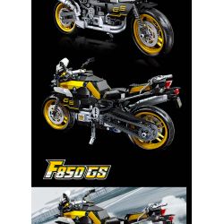 JIESTAR 91025 non  PHIÊU LƯU BMW F 850 ​​GS bộ đồ chơi xếp lắp ráp ghép mô hình  BMW F 850 GS Kỹ Thuật Công Nghệ Cao Mô Hình Phương Tiện 781 khối