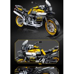 JIESTAR 91025 non  PHIÊU LƯU BMW F 850 ​​GS bộ đồ chơi xếp lắp ráp ghép mô hình  BMW F 850 GS Kỹ Thuật Công Nghệ Cao Mô Hình Phương Tiện 781 khối