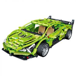 ZHEGAO QL1243 1243 non  XE THỂ THAO HOANG DÃ LÙI bộ đồ chơi xếp lắp ráp ghép mô hình  MACHINERY Kỹ Thuật Công Nghệ Cao Mô Hình Phương Tiện 589 khối