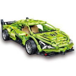 ZHEGAO QL1243 1243 non  XE THỂ THAO HOANG DÃ LÙI bộ đồ chơi xếp lắp ráp ghép mô hình  MACHINERY Kỹ Thuật Công Nghệ Cao Mô Hình Phương Tiện 589 khối