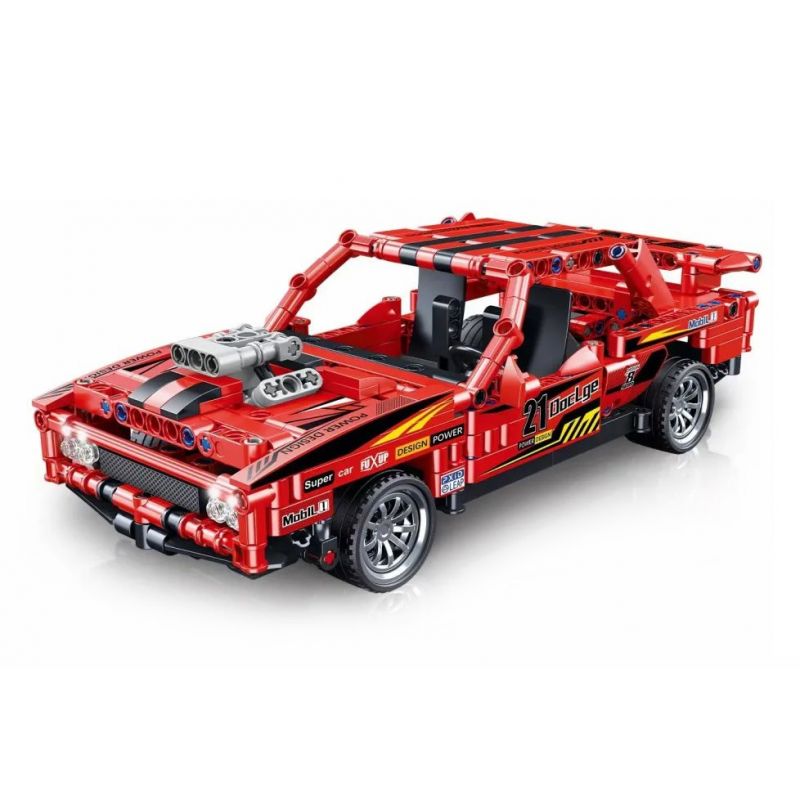 ZHEGAO QL1240 1240 non  TẤN CÔNG MÁT MẺ KÉO LẠI XE bộ đồ chơi xếp lắp ráp ghép mô hình  MACHINERY Kỹ Thuật Công Nghệ Cao Mô Hình Phương Tiện 638 khối