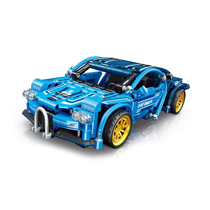 ZHEGAO QL1238 1238 non  XE LÙI FLYING BLUE RUN bộ đồ chơi xếp lắp ráp ghép mô hình  MACHINERY Kỹ Thuật Công Nghệ Cao Mô Hình Phương Tiện 445 khối