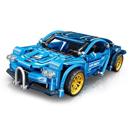 ZHEGAO QL1238 1238 non  XE LÙI FLYING BLUE RUN bộ đồ chơi xếp lắp ráp ghép mô hình  MACHINERY Kỹ Thuật Công Nghệ Cao Mô Hình Phương Tiện 445 khối