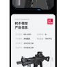 JIESTAR 92401 non  SÚNG TIỂU LIÊN UMP45 bộ đồ chơi xếp lắp ráp ghép mô hình Gun 1609 khối