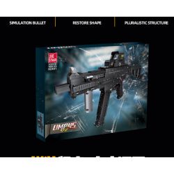 JIESTAR 92401 non  SÚNG TIỂU LIÊN UMP45 bộ đồ chơi xếp lắp ráp ghép mô hình Gun 1609 khối