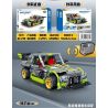 ZHEGAO QL1239 1239 non  BLAST ĐUA KÉO LẠI XE bộ đồ chơi xếp lắp ráp ghép mô hình Speed Champions Racing Cars MACHINERY Đua Xe Công Thức 712 khối