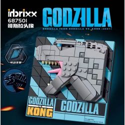 INBRIXX 687501 non  HÌNH ĐẠI DIỆN THẦN ZILLA bộ đồ chơi xếp lắp ráp ghép mô hình GODZILLA 229 khối
